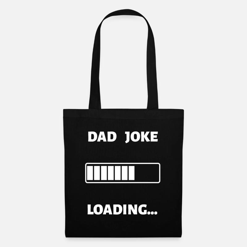 Dad Joke Loading - Tote Bag - black