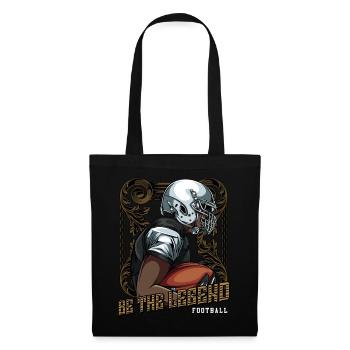 American Football The Legend | Ball sport gift - Tote Bag - black - Front