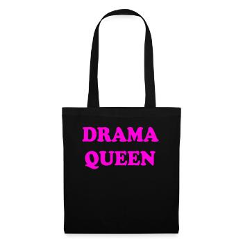 Drama Queen - Stoffbeutel - Schwarz - Vorne