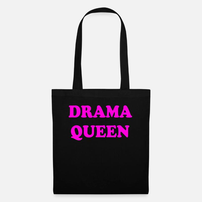 Drama Queen - Stoffbeutel - Schwarz