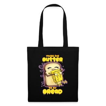 You're The Butter To My Bread | Love Breakfast - Tote Bag - black - Front