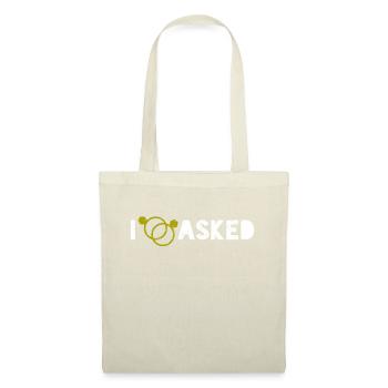 Annonce des fiançailles - Sac en tissu - nature - Devant