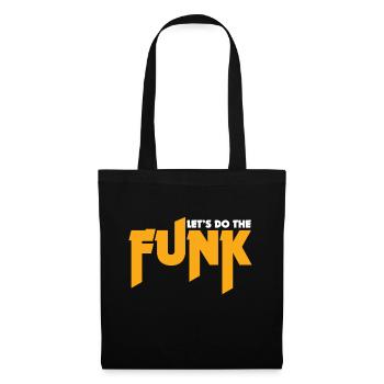 Funk Gift Festival Concert Music - Sac en tissu - noir - Devant