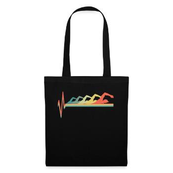 Ligne de vie lifter - Sac en tissu - noir - Devant