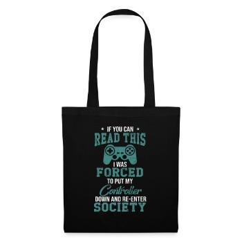 gaming - Tote Bag - black - Front
