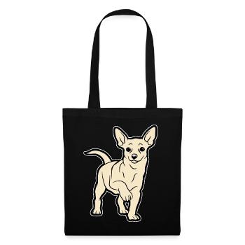 Chihuahua - Tote Bag - black - Front