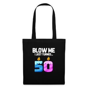 50th birthday - Tote Bag - black - Front
