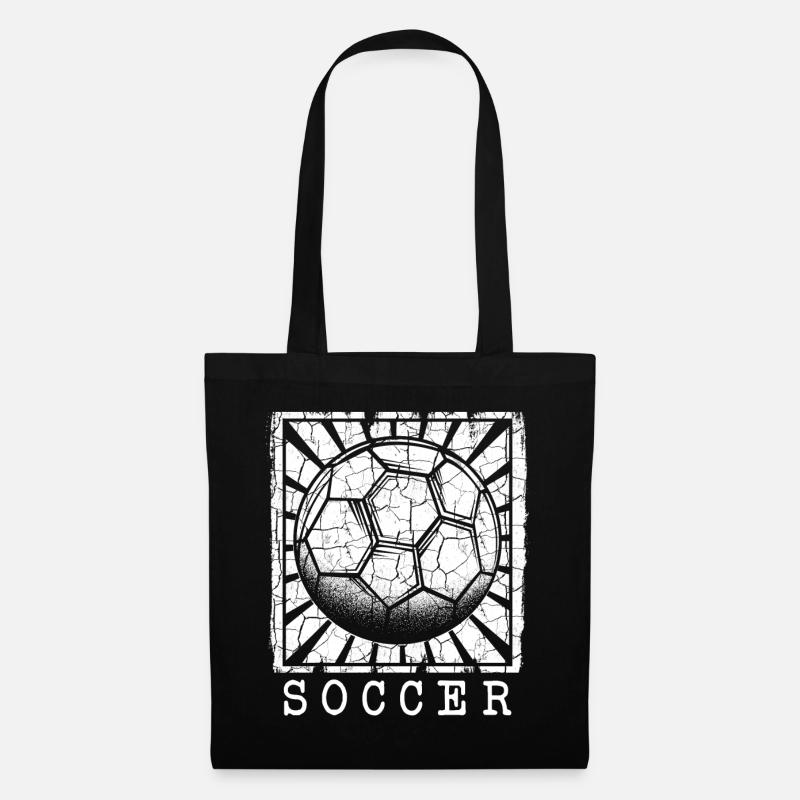 Fußball - Stoffbeutel - Schwarz