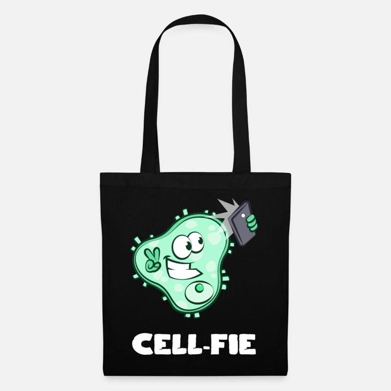 Cellfie - Stoffbeutel - Schwarz