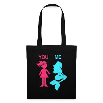 Mermaid - Tote Bag - black - Front