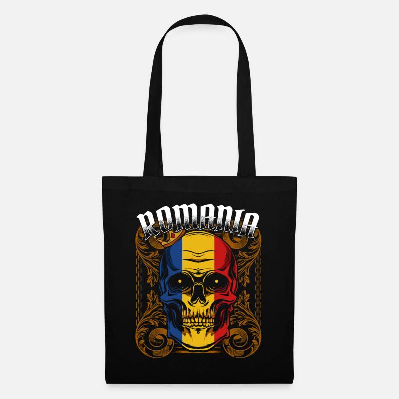 Romania - Tote Bag - black
