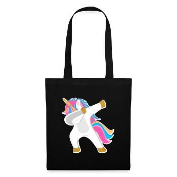 Unicorn Dab - Tote Bag - black - Front