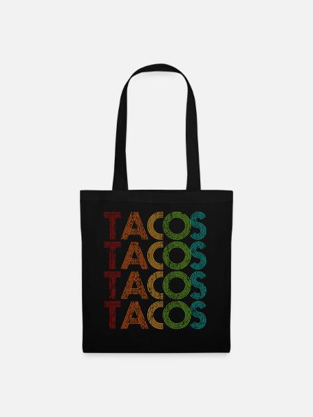 Taco - Stoffbeutel - Schwarz