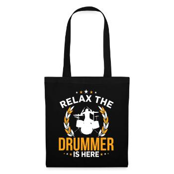 Schlgagener Music Instrument Relax - Tote Bag - black - Front
