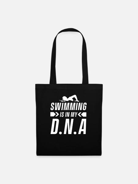 Schwimmen Swimmer Schwimmsport Schwimmer Swimming - Tote Bag - black