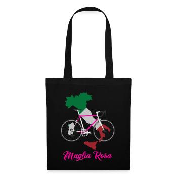 Road Bike Maglia Rosa Italiano Italy Cycling - Tote Bag - black - Front