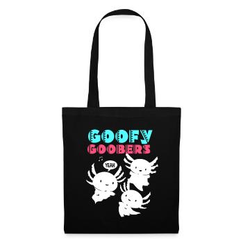 Axolotl Reptile Salamander Aquarium Kawaii Lurch - Tote Bag - black - Front