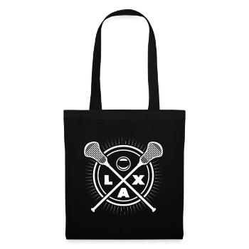 lacrosse - Sac en tissu - noir - Devant