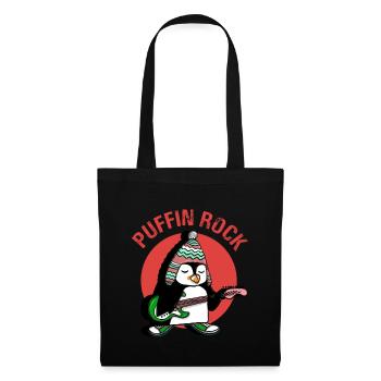 puffin - Tote Bag - black - Front