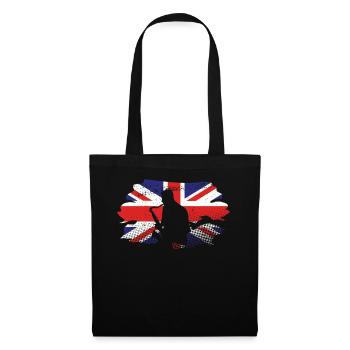 Saxophone UK - Sac en tissu - noir - Devant