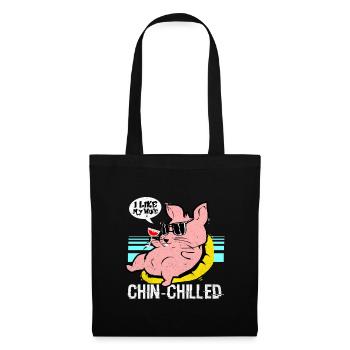Chinchilla - Sac en tissu - noir - Devant