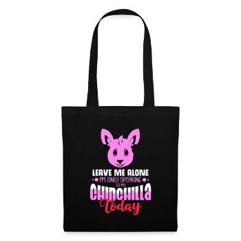 Chinchilla Gift South America Rodent Pet - Tote Bag - black - Front