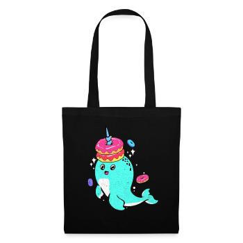 Narval - Sac en tissu - noir - Devant