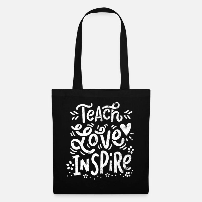 professeur - Sac en tissu - noir