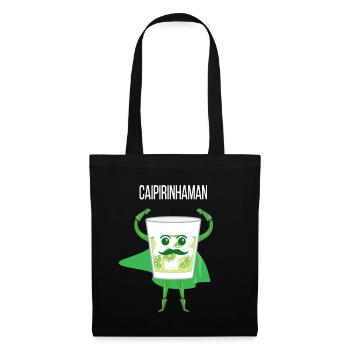 Caipirinha Drôle Drôle Drôle Cocktail - Sac en tissu - noir - Devant