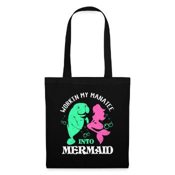 Vaches de mer - Sac en tissu - noir - Devant
