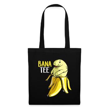 Laque de dugong sanglier Sirenia Manatee - Sac en tissu - noir - Devant