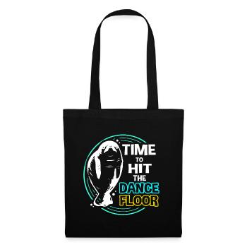 Lamantin Dugong Cochon de mer Sirenia Lamantin - Sac en tissu - noir - Devant
