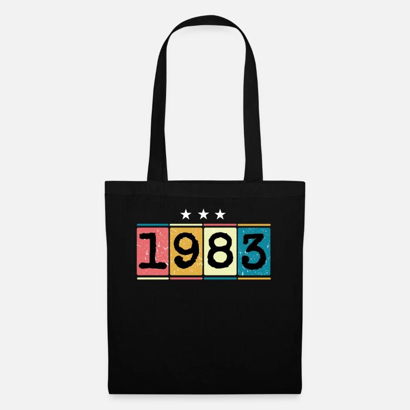 1983 - Tote Bag - black