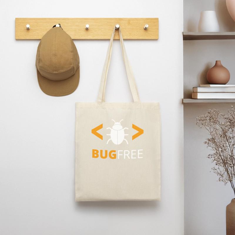 Bugfree Error Free Programmer Code Geek Tote Bag