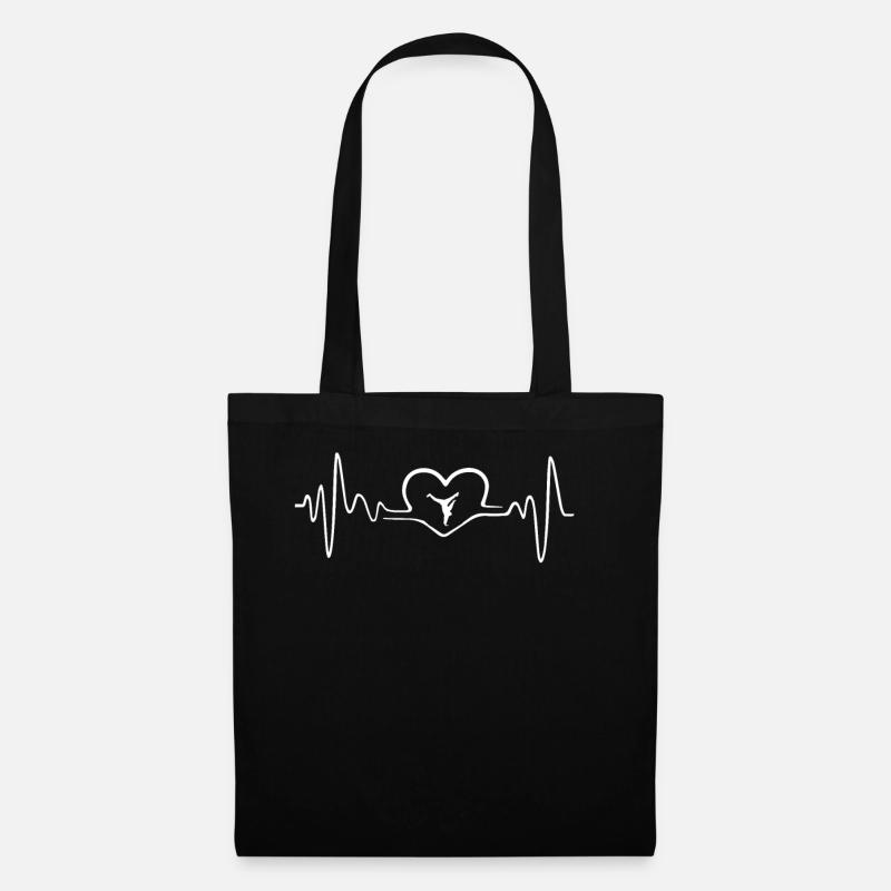BREAKDANCE HEARTBEAT - Stoffbeutel - Schwarz