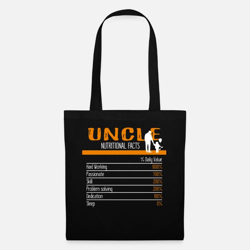 Uncle Ingredients - Stoffbeutel - Schwarz