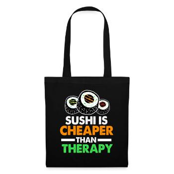 Sushi Go Rice Japan Tokyo Miso Nigiri Maki Udon - Tote Bag - black - Front