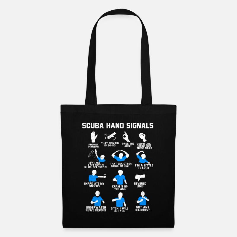 Dive - Tote Bag - black