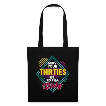 30th birthday - Tote Bag - black - Front