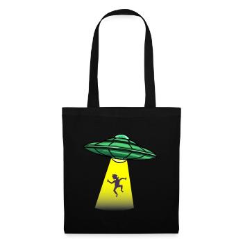 Get In Loser Alien Ufo Alien Gift - Tote Bag - black - Front