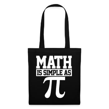 Pi Day - Sac en tissu - noir - Devant
