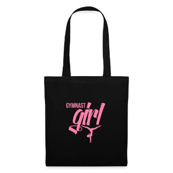 Gymnaste gymnastique gymnastique gymnastique gymnastique - Sac en tissu - noir - Devant