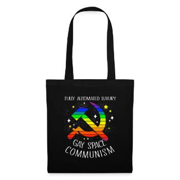 Communisme - Sac en tissu - noir - Devant