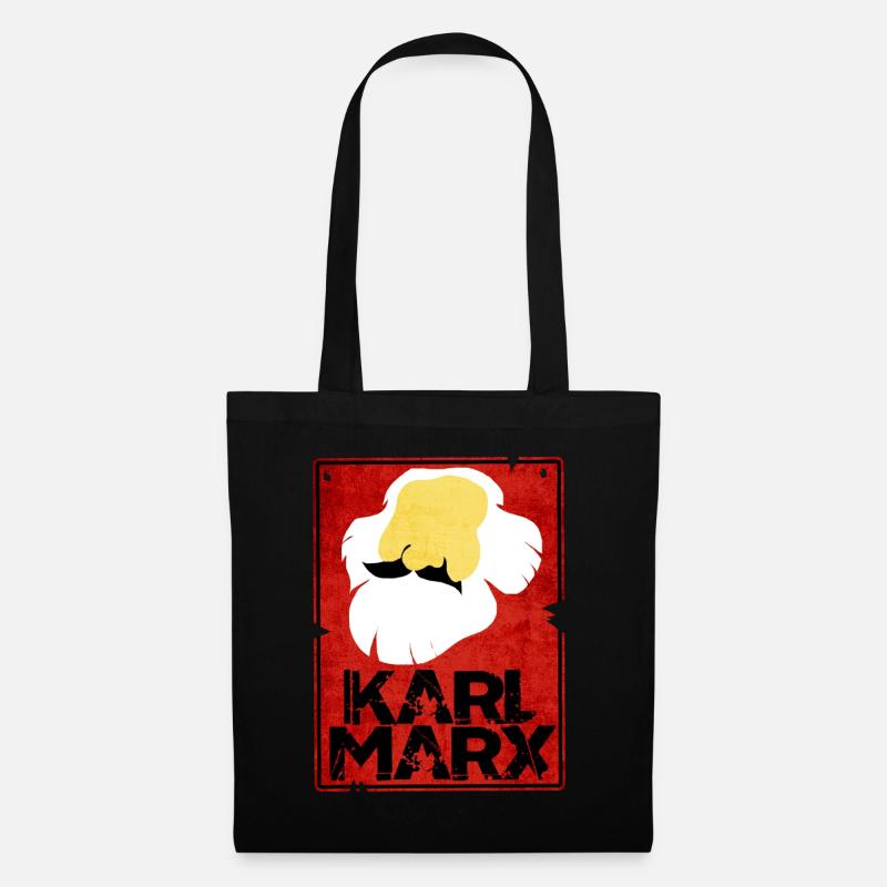 Communisme Lénine Marx Lutte des classes social - Sac en tissu - noir