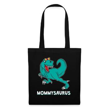 Dinosaur Dino T-Rex Mom Mother Mom Gift - Tote Bag - black - Front