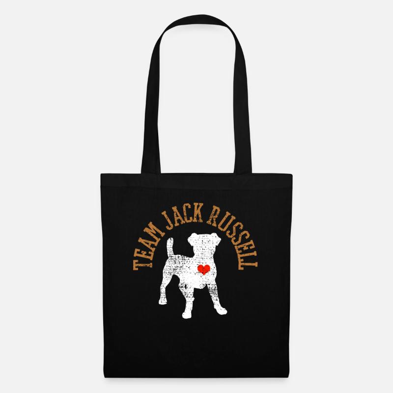Jack Russell - Sac en tissu - noir