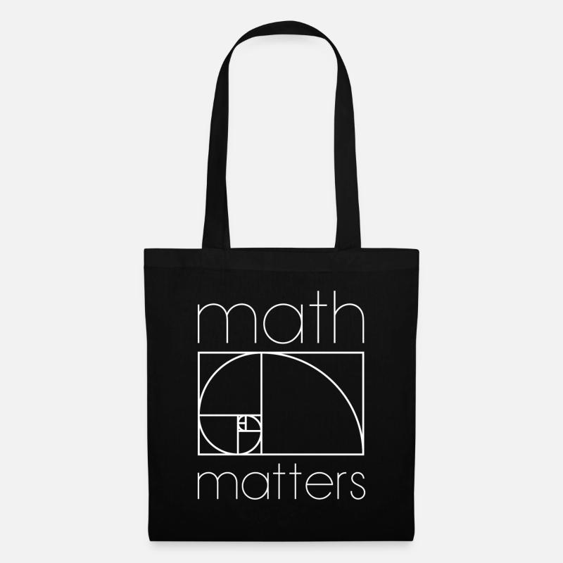 MATH MATTERS MATHEMATICS MATHEMATICS MATHEMATICS - Tote Bag - black