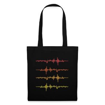 Sound engineer sayings T-shirt gift sound engineer - Tote Bag - black - Front
