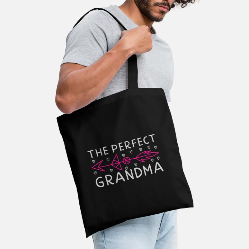 DAS PERFEKTE GROSSMUTTER qute Muttertagsgeschenk Stoffbeutel