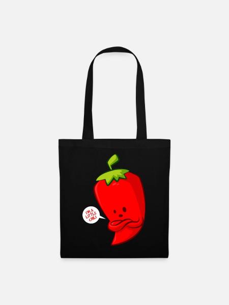 Chili - Stoffbeutel - Schwarz